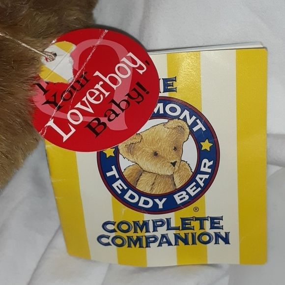 Vermont Teddy Bear Lover Boy Bear Fully Jointed‎ - Picture 6 of 6